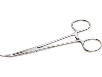 ZFISH Pean Zahnutý Forceps Curved