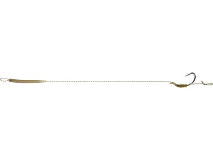 Návazec - CARP LEADER "UNIVERSAL RIG" Model 2 23 cm / 25 lbs - háček vel. 2 - 2ks