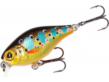 WOBLER FISHUNTER BOLD HEAD - 4cm/BROWN TROUT - PLOVOUCÍ - 1 ks