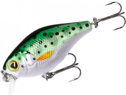 WOBLER FISHUNTER BOLD HEAD - 4cm/RAINBOW TROUT - PLOVOUCÍ - 1 ks