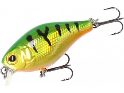 WOBLER FISHUNTER BOLD HEAD - 4cm/FIRETIGER - PLOVOUCÍ - 1 ks