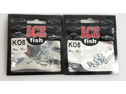 ICE fish Oválné kroužky KO 5/8