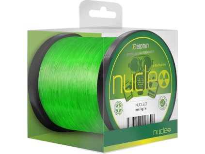 Kaprařský vlasec NUCLEO / fluo zelený (Velikost 0,25mm 5,4kg 600m)
