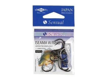 HÁČEK - SENSUAL - ISEAMA W/RING VEL. 6 BN - 10 ks