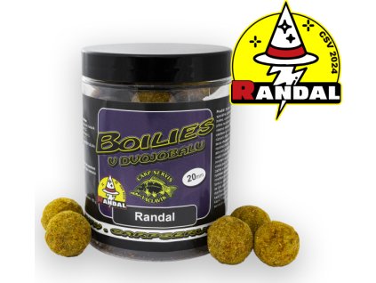 Boilies v dvojobalu - 180 g/20 mm/Randal