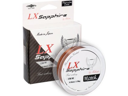 Vlasec - LX SAPPHIRE MATCH 022 Nosnost : 6.60 kg 150M 1 cívka