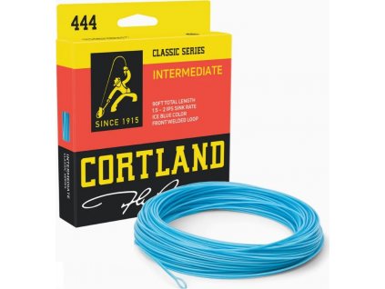 Cortland muškařská šnůra 444 Classic Intermediate Ice Blue Fresh/Salt