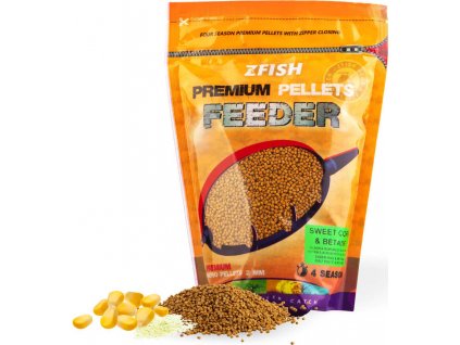 ZFISH Mikro Pelety 2mm/700g (Příchuť N-Butyric Acid & Scopex)