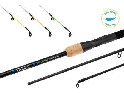 Medium - zelená /Carbon/ 1ks Špička AERIS Feeder