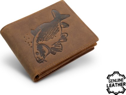Kožená peněženka Delphin CARP Classic