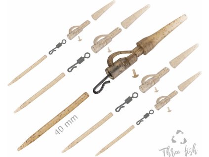 ZFISH Závěsky Lead Clip 3in1 Complete set