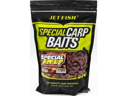 Special amur pelety 1kg - 12mm (Varianta MIRABELLE/ŠPENDLÍK)