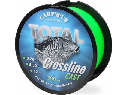 Carp´R´Us Vlasec Total Crossline Cast (Varianta Carp´R´Us Total Crossline Cast – Green 0,28mm, 500m, 5,5kg/12lb)