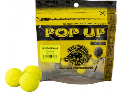 Pop Up Boilies - 50 g/16 mm/Skopex - Ananas