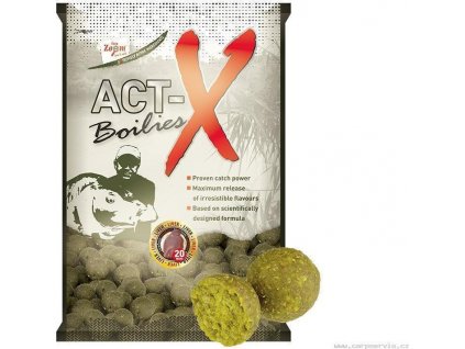 Act-X Boilies - 800 g/20 mm/Jahoda