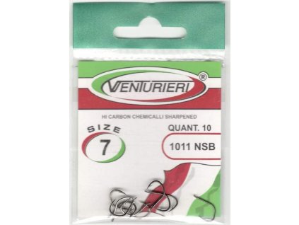 Háčky Venturieri Model 1011 NSB - TOTÁLNÍ VÝPRODEJ!! (Velikost Háčku 7)