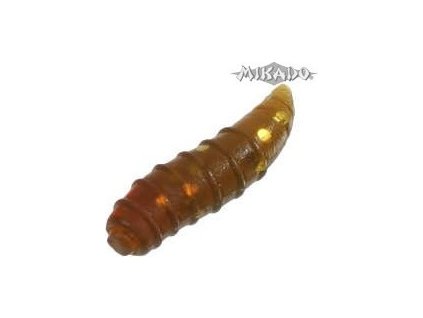 Nástraha - červ (česnekové aroma) 2.0 cm / 004 - 15ks