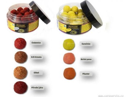 Boilies v dvojobalu - 180 g/20 mm/Slunečnice