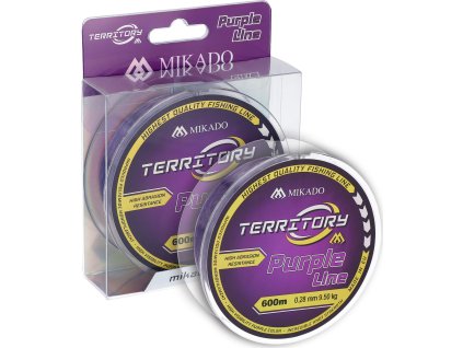 Vlasec - TERRITORY PURPLE LINE 600M 1 cívka 026 mm Nosnost : 8.5 kg