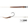 Návazec Delphin THE END Skin RIG / 2ks (Velikost 20cm/25lbs/#4)