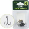 Zfish Trojháčky Z-779 (Velikost Háčku 1/0)