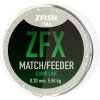 ZFISH vlasec ZFX Match/Feeder CamoLine 150m (Průměr 0,14mm)