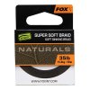 Potápivá šňůra Fox EDGES™ Naturals Super Soft Braid