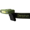 Čelová lampa Delphin RAZOR USB UC