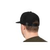 chh029 fox black camo snap back cap rear view