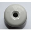 PORCELÁNOVÁ KNOPKA HLADKÁ Ø 32mm + šroub dle výběru