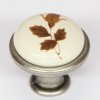 PORCELÁNOVÁ KNOPKA Ø 29mm - STAROSTŘÍBRO