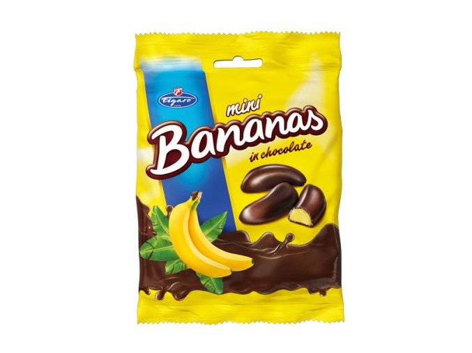 Banány v čokoláde mini 75g