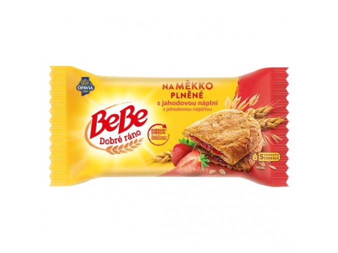 Bebe NaMakko plnené jahodami 50g