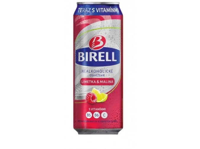 Birell limetka+malina 500ml