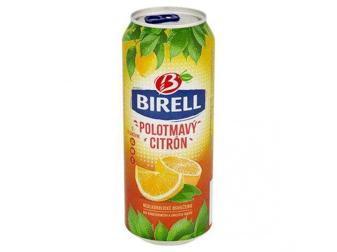 Birell polotmavý citrón 500ml