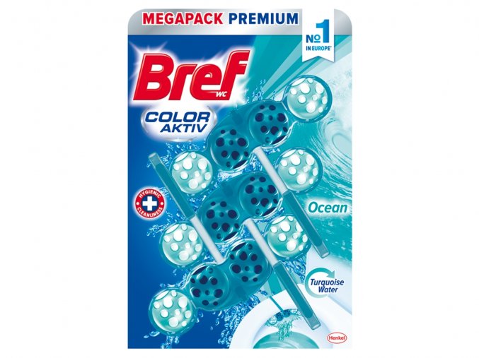 Bref WC Color Aktiv Ocean 3x50g