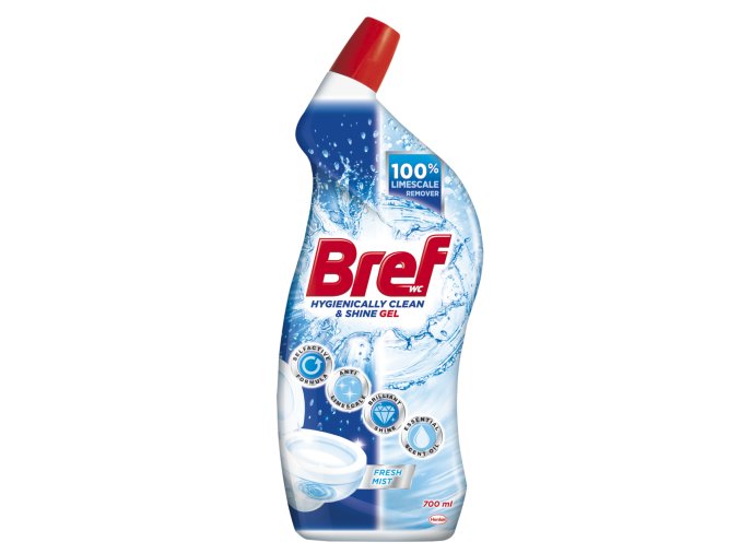 Bref WC gél Hygiene Fresh Mist 700ml