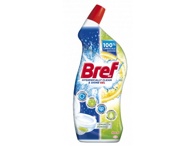 Bref WC gél Hygiene Lemonita Power 700ml