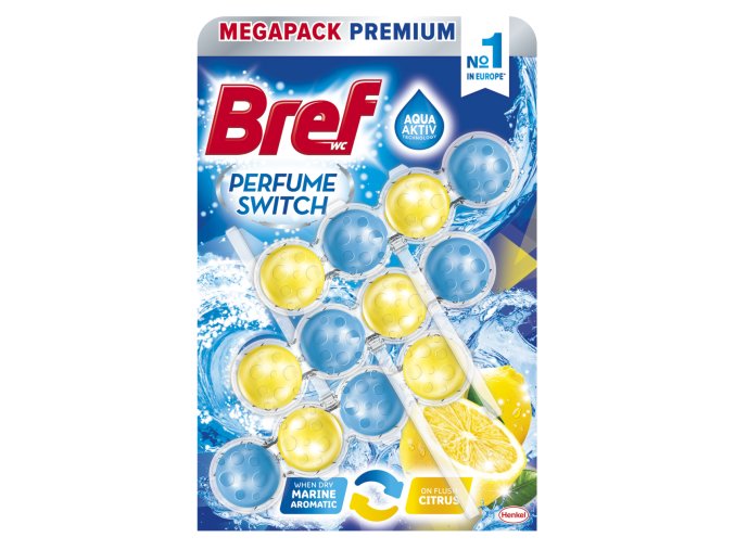 Bref WC Perfume Switch Marine-Citrus 3x50g