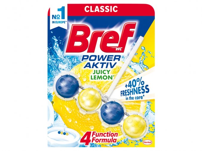 Bref WC Power Aktiv Lemon 50g