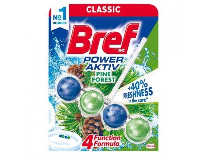 Bref WC Power Aktiv Pine Fresh 50g