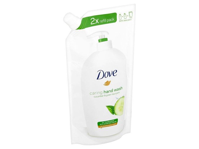 Dove náplň do tek.mydla Cucumber 500ml