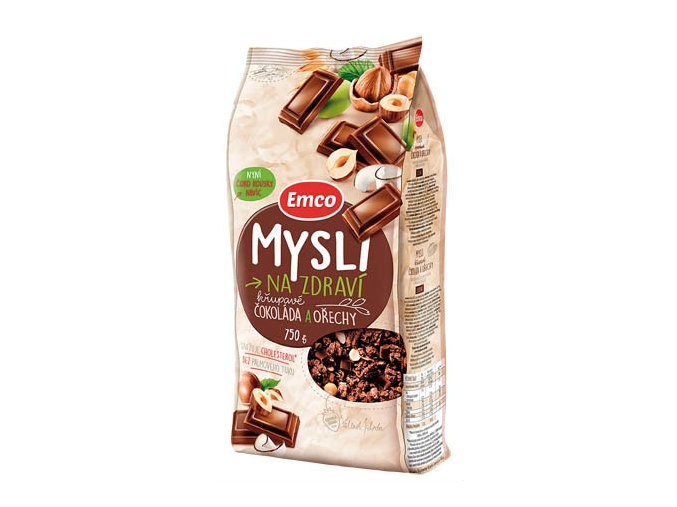 Emco Mysli čokoláda a orechy 750g