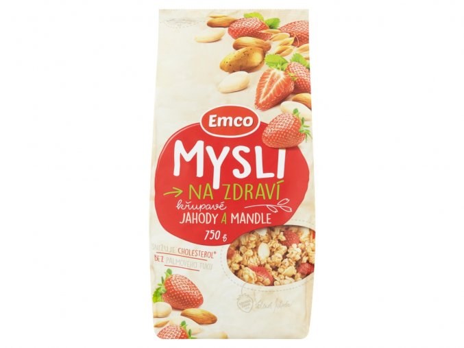 Emco Mysli jahody a mandle 750g