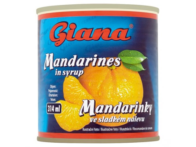 Giana mandarinky 312g