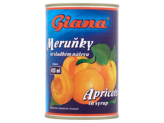 Giana marhule lúpané polené 425ml