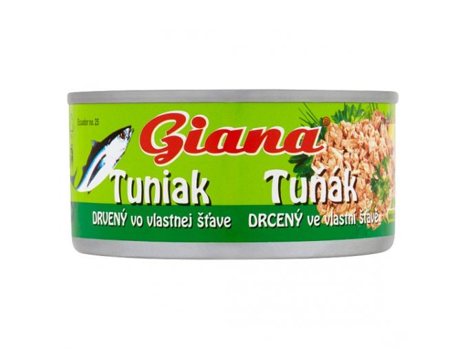 Giana tuniak drť vl.šťava 185g