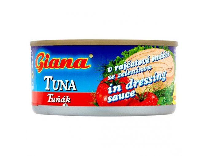 Giana tuniak šalát v par.omáčke so zel. 185g