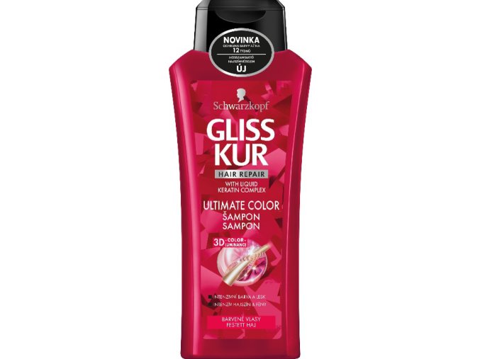 Gliss Kur farebné a malírované 400ml