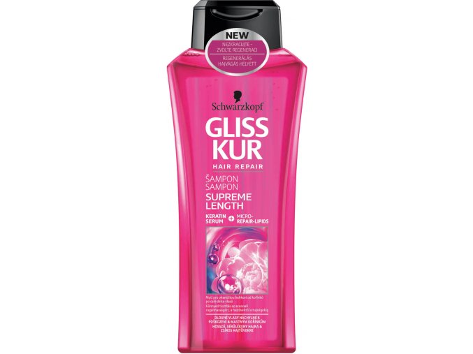 Gliss Kur Supreme lenght ružový 400ml